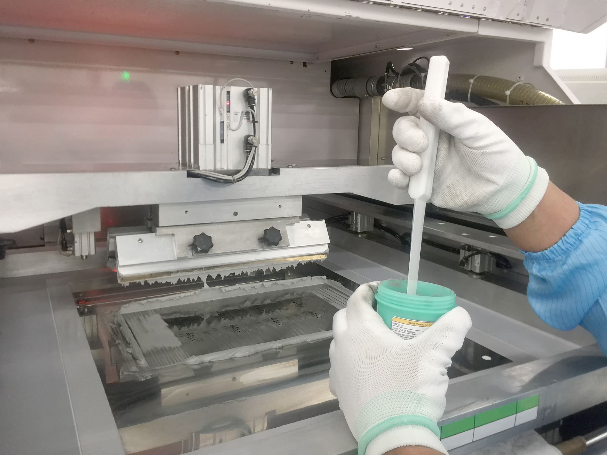 クリームはんだ印刷のコツ