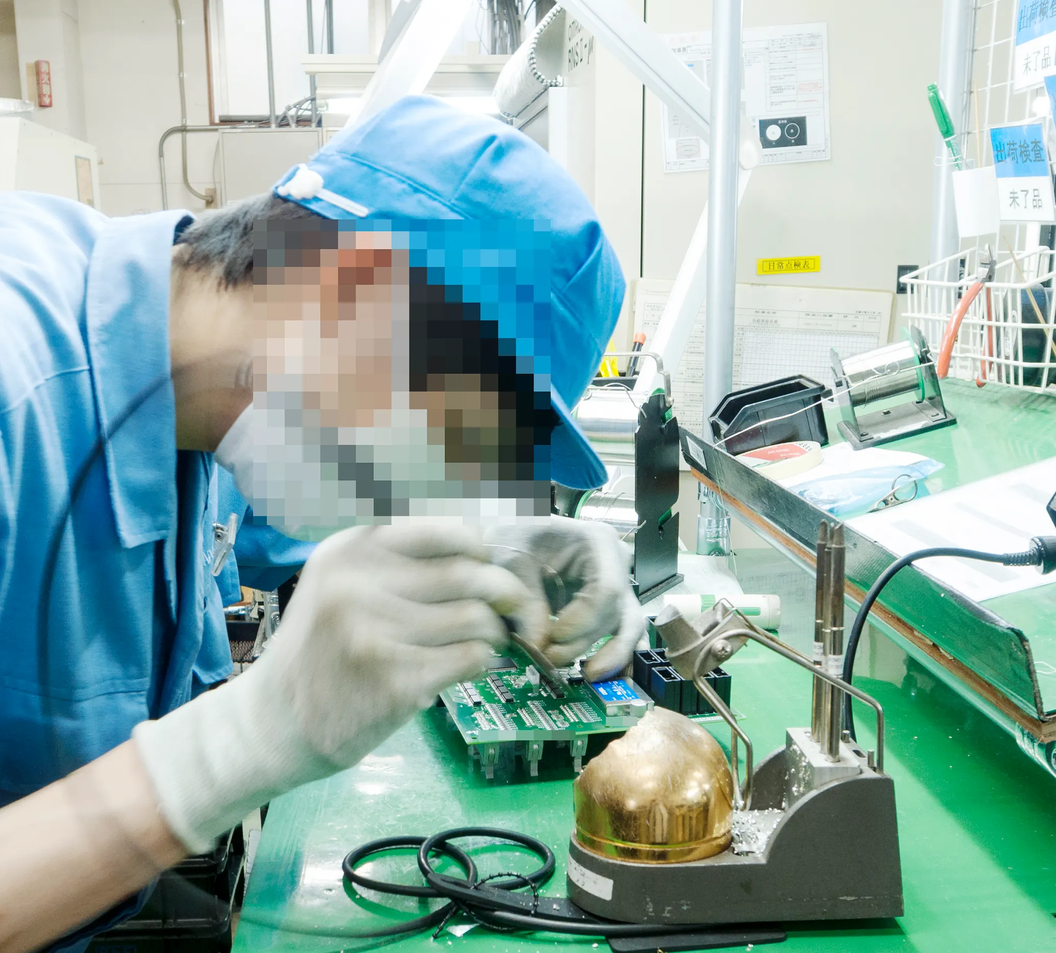 はんだ付け。地味なことでも継続していれば前進があったり、機会に恵まれたり、周囲の応援が得られる