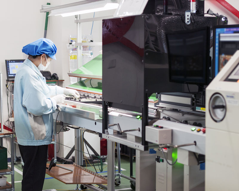 基板検査|製造ラインへの組み込み