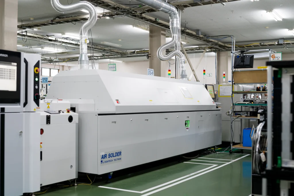 リフロー炉の設備