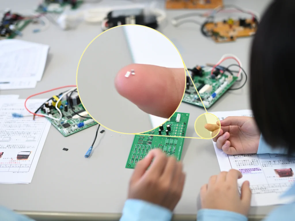 1mm以下の表面実装部品