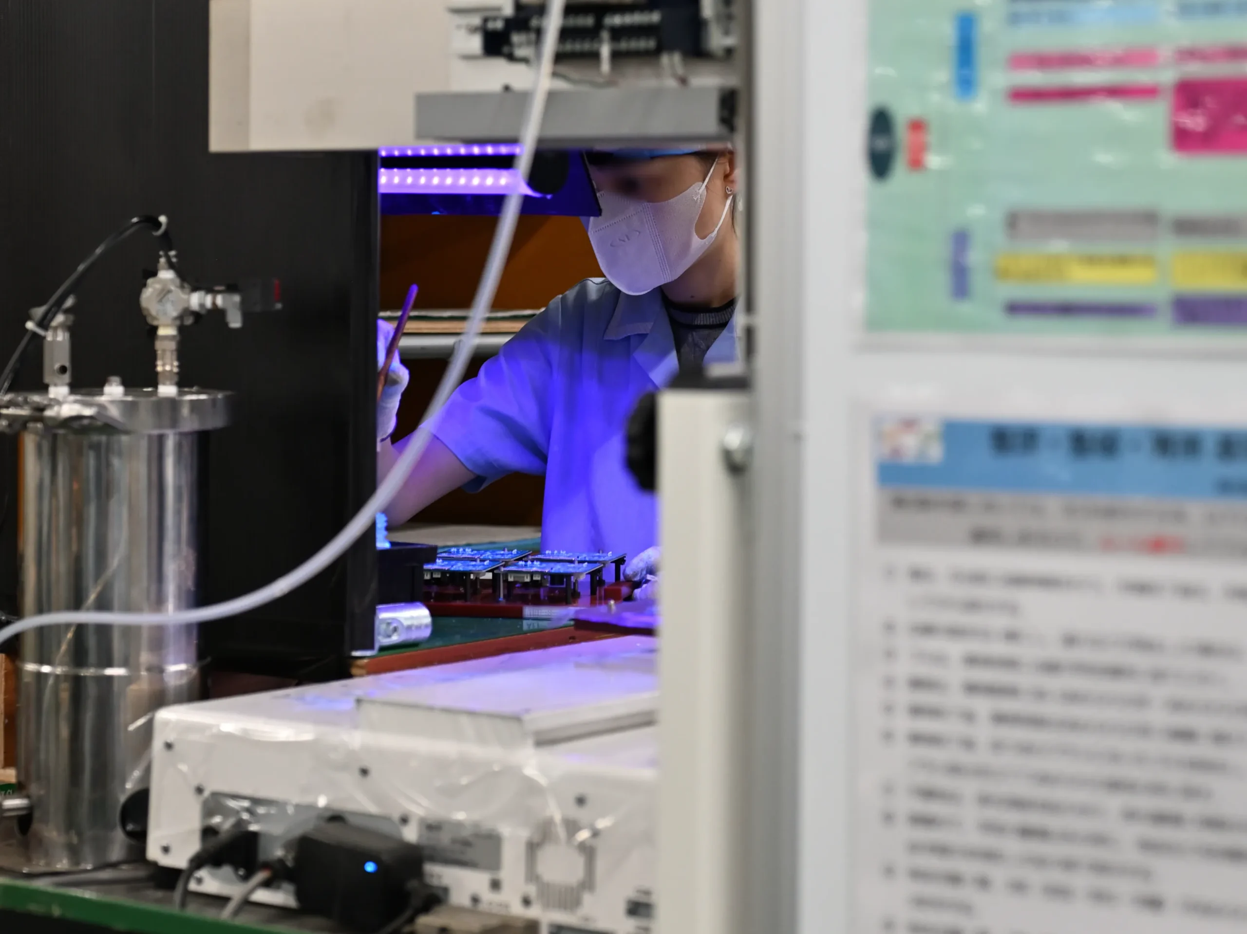 基板コーティングの記事作成における緻密なメンテナンスと改善を示すイメージ