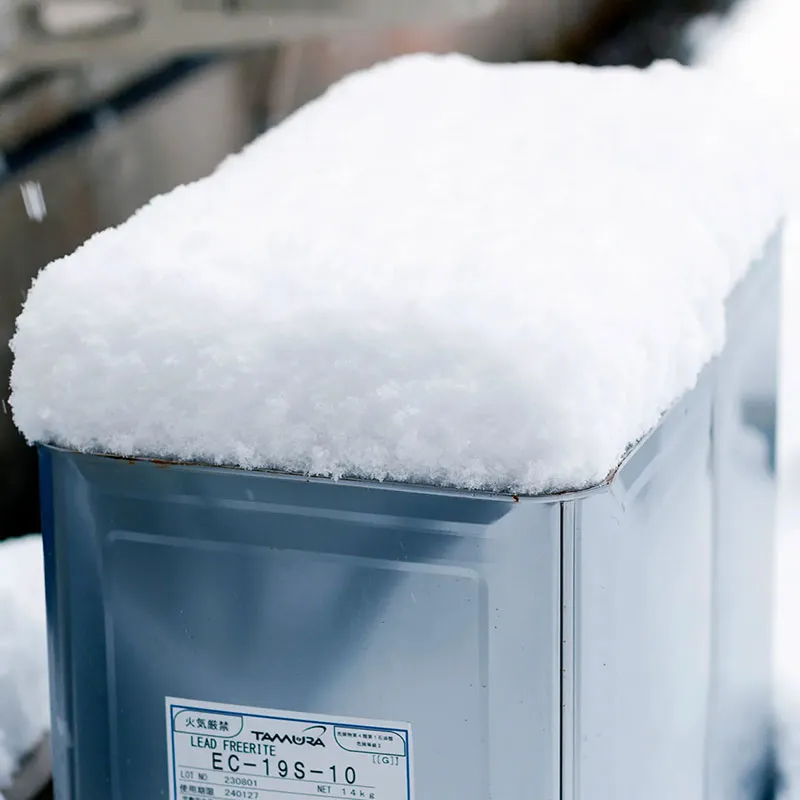 一斗缶にも錫（すず）が使われている